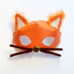 Kids Halloween Costume   Diy Paper Plate Mask   Creating Creatives   Free Printable Fox Mask Template