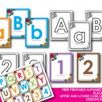 Kindergarten Alphabet Cards | Free Printable Alphabet Mini Flash   Free Printable Colored Letters Of The Alphabet