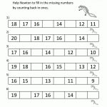 Kindergarten Counting Worksheets   Sequencing To 25   Free Printable Numbers 1 20 Worksheets