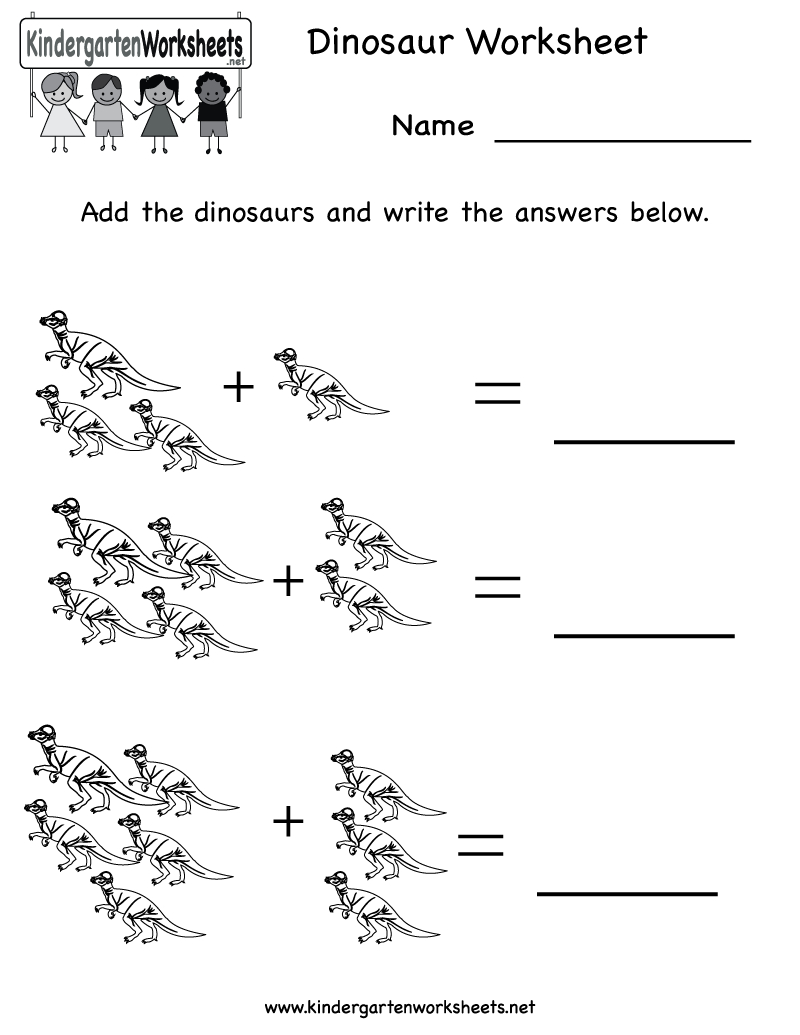 Kindergarten Dinosaur Worksheet Printable | Occupational Therapy &amp;lt;3 - Free Printable Dinosaur Activities For Kindergarten