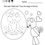 Kindergarten Valentine's Day Activities Worksheet Printable | Cute   Free Printable Valentine Activities For Kindergarten