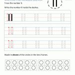 Kindergarten Writing Worksheets   Numbers To 11 To 20   Free Printable Writing Pages