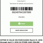 Kohl's Coupon: 15% Off Your Kohl's Store Purchase | Kohl's Coupons   Kohls Printable Coupons Free Shipping