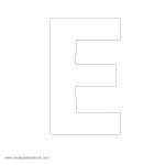 Large Alphabet Stencils | Freealphabetstencils   Free Printable Extra Large Letter Stencils