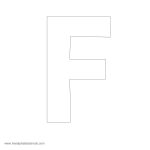 Large Alphabet Stencils | Freealphabetstencils   Free Printable Extra Large Letter Stencils