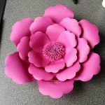 Large Flower Petals – Anyone Can Craft   Free Printable Templates For Large Paper Flowers