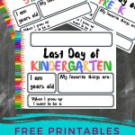 Last Day Of School Signs   Free Printables | Mom Life Group Board   Free Printable First Day Of School Activities