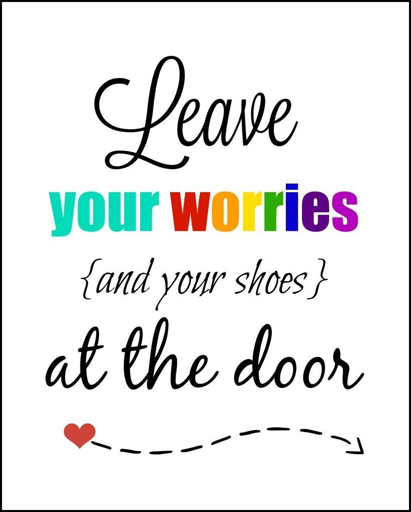 Leave Your Shoes At The Door Printable | Free Printable Ideas - Free Printable Remove Your Shoes Sign