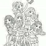 Lego Friends All Coloring Page For Kids, Printable Free. Lego   Free Printable Lego Friends Coloring Pages