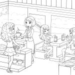 Lego Friends Coloring Pages Printable Free   Coloring Home   Free Printable Lego Friends Coloring Pages