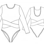 Leotard   Sewing Pattern #7164 Made To Measure Sewing Pattern From   Free Printable Leotard Pattern