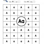 Letter A: Letter Detective Uppercase & Lowercase Visual   Free Printable Lower Case Letters
