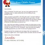 Letter From Santa Templates Free | Printable Santa Letters   Free Printable Letters From Santa