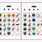 Life With Squeaker: The Upside   Free Printable Minecraft Bingo Cards