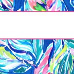 Lilly Pulitzer Binder Covers 2017 — Free, Cute, Printable Binder Covers!   Free Printable Binder Covers Lilly Pulitzer
