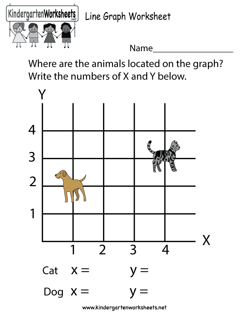 Line Graph Worksheet - Free Kindergarten Math Worksheet For Kids - Free Printable Graphs For Kindergarten