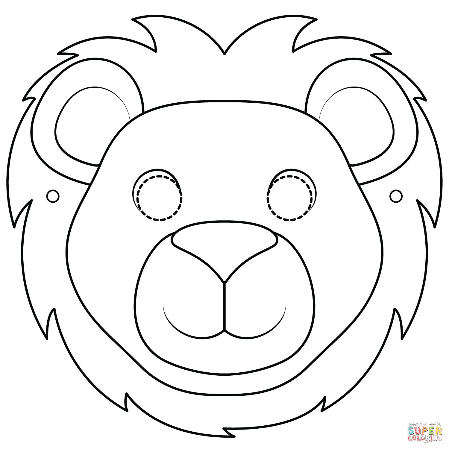 free-printable-lion-craft-template