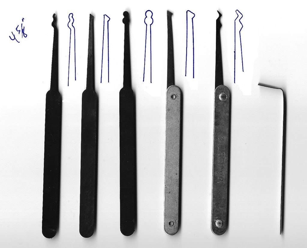 Lock Picking Set Template Free Printable Lock Pick Templates Free