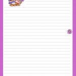 Love Letter Writing Paper   Free Printable Love Letter Paper