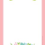 Lovely Free Printable Stationery Paper For Spring   Ayelet Keshet   Free Printable Stationery Pdf