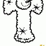 Lumpy Snowman Christmas Letters | Free | Alphabet Printables   Free Printable Letters For Bulletin Boards