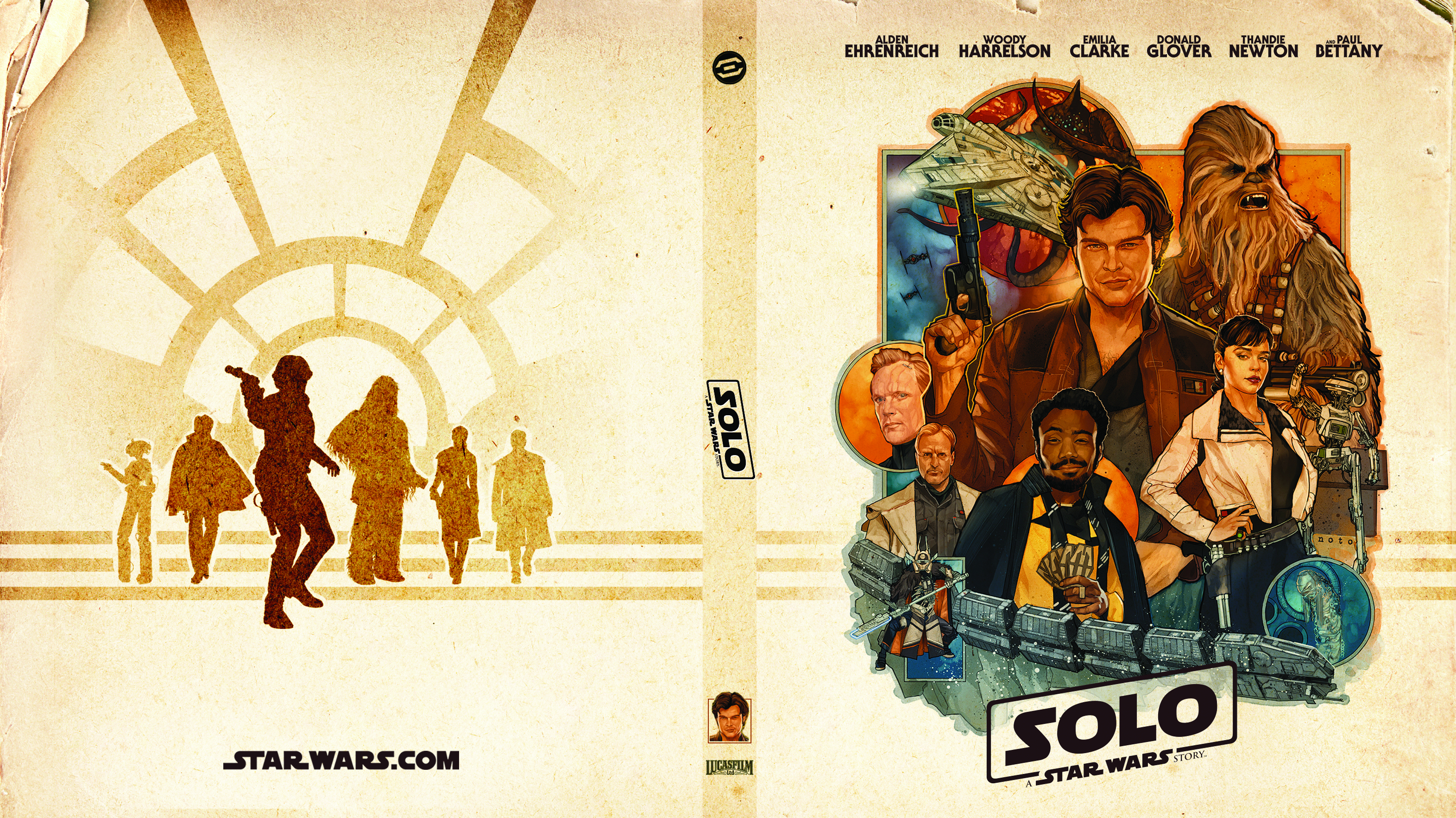 Make A Special Modification To Your Solo: A Star Wars Story Blu-Ray - Free Printable Blu Ray Covers