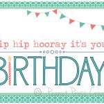 Make Free Printable Birthday Cards   Tutlin.psstech.co   Free Printable Greeting Cards Hallmark