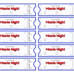 Make Your Own Movie Night Tickets – Sheknows   Make Your Own Tickets Free Printable
