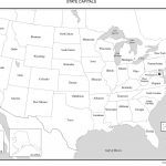 Maps Of The United States   Free Printable Map Of United States With States Labeled