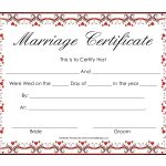 Marriage License Clipart   Clipartfest | Illuminating And Lettering   Free Printable Keepsake Marriage Certificates