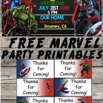 Marvel | Avengers | Birthday Party Printable Files | Invitations   Free Printable Avengers Birthday Party Invitations