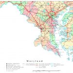 Maryland Printable Map   Free Printable Map Of Maryland