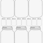Mason Jar Clipart Transparent   Blank Mason Jar Invitation Templates   Free Printable Mason Jar Invitation Template
