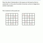 Math Puzzle Worksheets 3Rd Grade   Free Printable Math Puzzles For 3Rd Grade