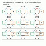 Math Puzzle Worksheets 3Rd Grade   Free Printable Math Puzzles For 3Rd Grade