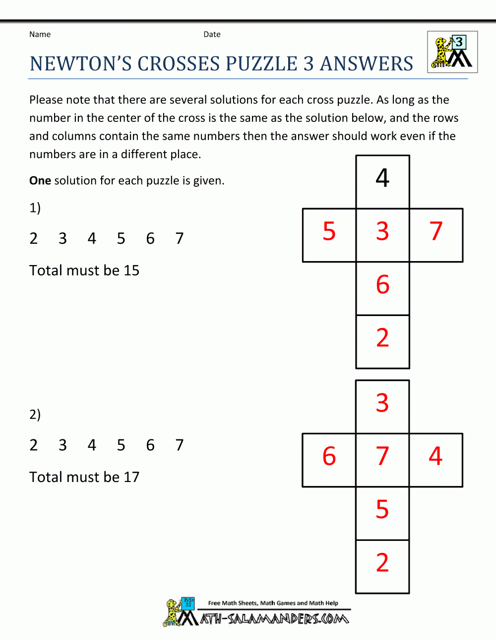 Math Puzzle Worksheets 3Rd Grade - Free Printable Math Puzzles For 3Rd Grade