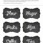Maxine Renee Designs: Free Printables   Chalkboard Labels   Free Printable From The Kitchen Of Labels