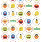 Maya Hoo (Mayahoo) On Pinterest   Free Printable Sesame Street Cupcake Toppers