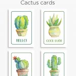 Members | Free Printables | Free Thank You Cards, Birthday Card   Free Printable Cactus