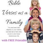 Memorizing Bible Verses As A Family   With Free Printable   Free Printable Bible Verses For Children