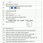 Mental Math Worksheet 2Nd Grade   Free Printable Mental Math Worksheets