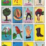 Mexican Loteria Cards, The Complete Set Of 10 Tablas, Printable Digital  Downloads For Arts And Crafts   Loteria Printable Cards Free
