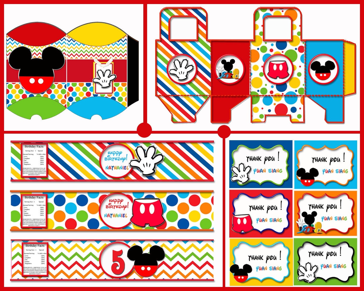 Free Mickey Mouse Clubhouse Party Printables Printable Templates