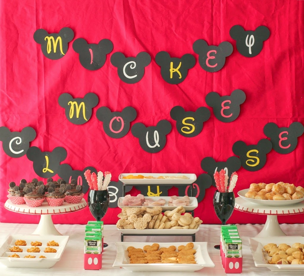 Mickey Mouse Clubhouse Party Ideas &amp;amp; Free Mickey Mouse Printables - Free Printable Mickey Mouse Decorations