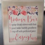 Mimosa Bar Styling & Printables | Michelle Got Married   Free Mimosa Bar Printable