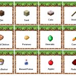 Minecraft Birthday Party Food Labels. Free Printable! Now With   Free Minecraft Party Printables