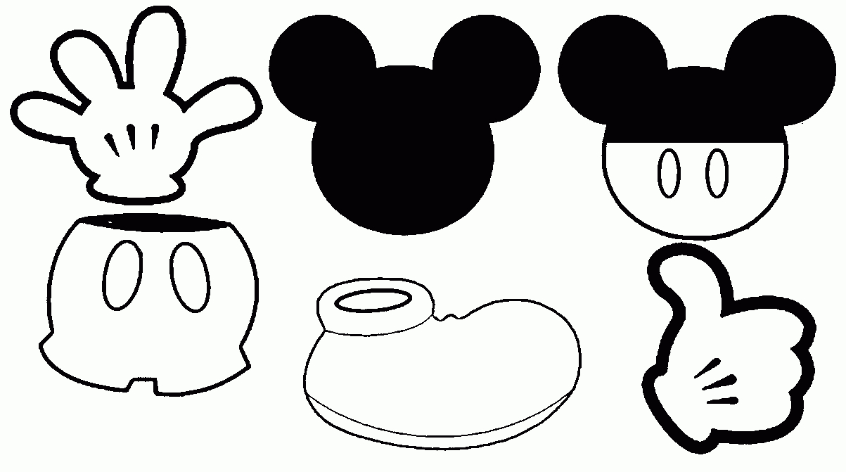 Minnie Mouse Head Black Mickey Mouse Head Clip Art - Cliparting - Free Printable Mickey Mouse Head