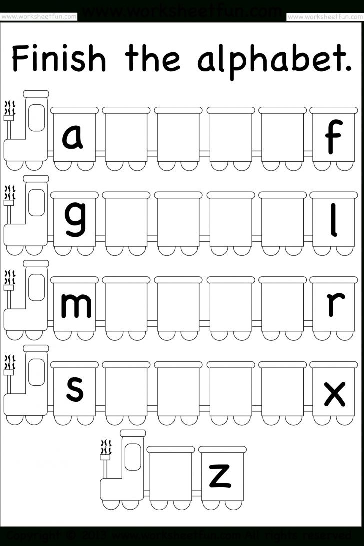 Free Printable Lower Case Letters
