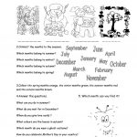 Months And Seasons Worksheet   Free Esl Printable Worksheets Made   Free Printable Seasons Worksheets For Kindergarten