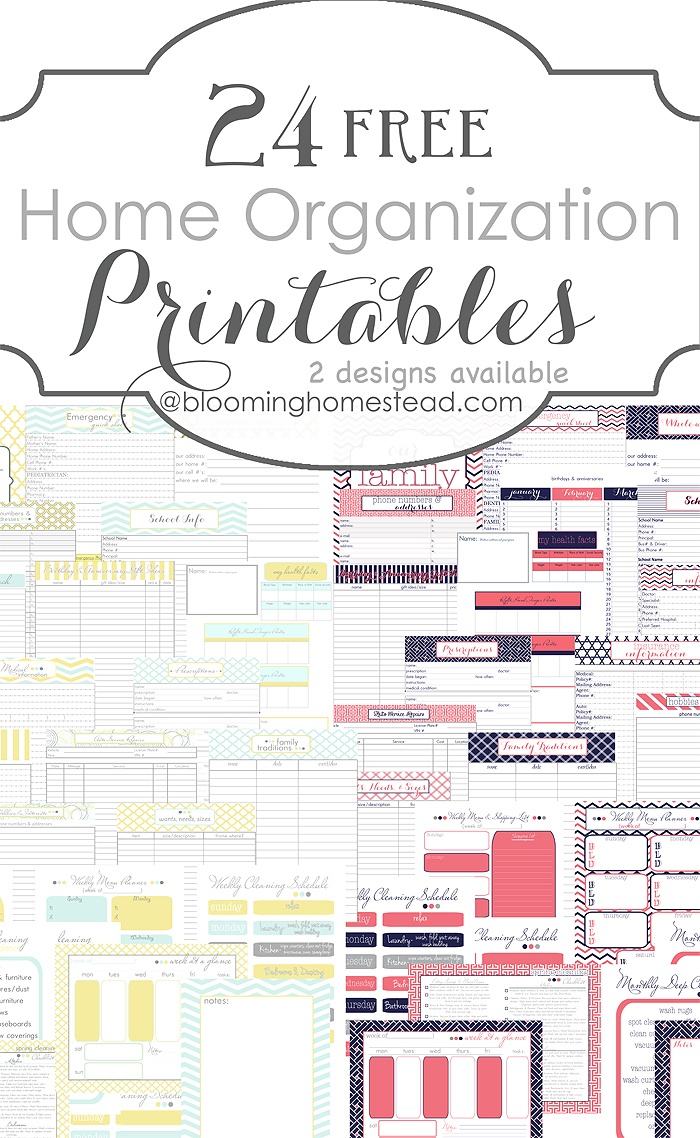 More Than 200 Free Home Management Binder Printables | Fab N&amp;#039; Free - Free Home Management Binder Printables 2017